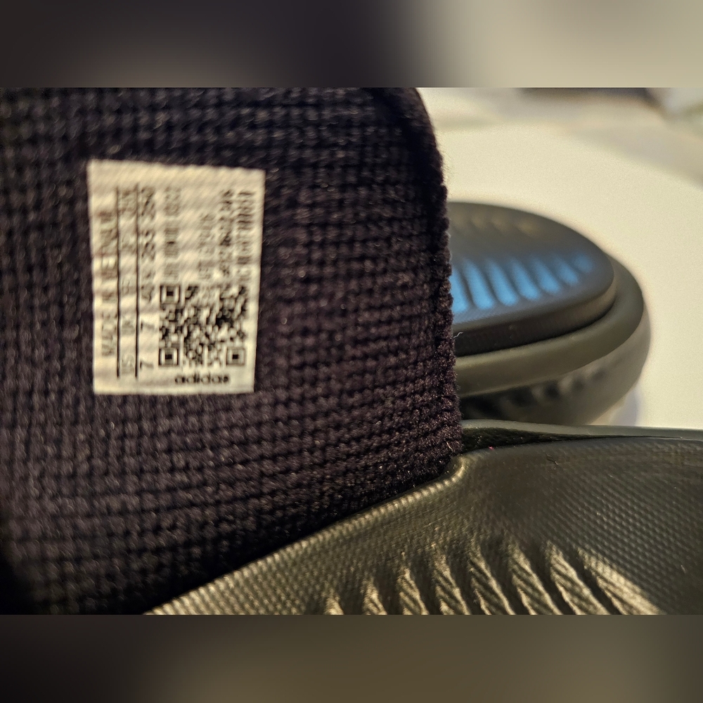 adidas Black Slide Sandals for Men - Picture 7 of 7
